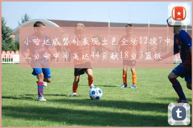 小哈达威替补表现出色全场12投7中三分命中率高达44贡献18分3篮板